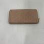 Tory Burch Womens Zip-Around Wallet Blush Leather With Brown Sunglasses Case image number 2