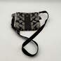 NWT Coach Womens Black Tan Signature Print Adjustable Strap Crossbody Bag Purse image number 1