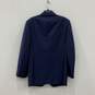 Burberry Mens Blue Long Sleeve Single Breasted Two-Button Blazer Size 50R w/ COA image number 2
