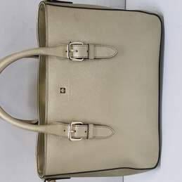 Kate Spade New York Airel Cove Street Saffiano Leather Beige Tote
