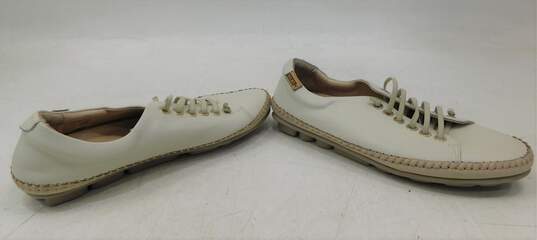 Pikolinos Leather Loafers White image number 1