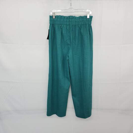 Liverpool Teal Straight Leg Dress Pant WM Size S NWT image number 2