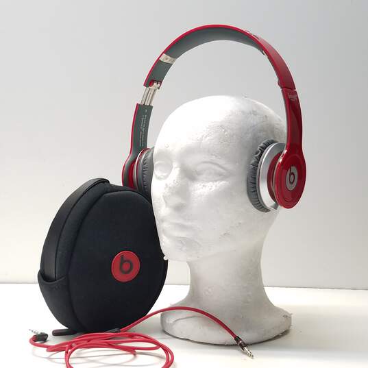bekvemmelighed accelerator Stuepige Buy the Beats By Dr. Dre Solo HD Special Edition Red with Case |  GoodwillFinds