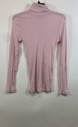NWT Michael Stars Womens Rose Pink Long Sleeve Bell Turtleneck T-Shirt Size S alternative image