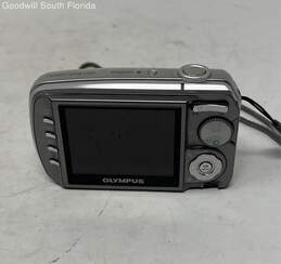 Olympus Stylus 800 Silver Camera 8.0 MP Needs Battery Not Tested alternative image