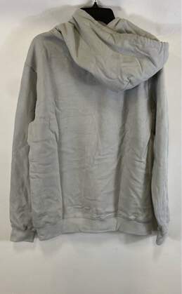 NWT Superscore Unisex Adult Gray Cotton Long Sleeve Pockets Pullover Hoodie Sz L alternative image