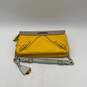 Rebecca Minkoff Womens Yellow Tan Chain Adjustable Strap Crossbody Bag Purse image number 2