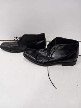 JF J. Ferrar Men's 014-1232 Discovery Black Faux Leather Boots Size 11M alternative image