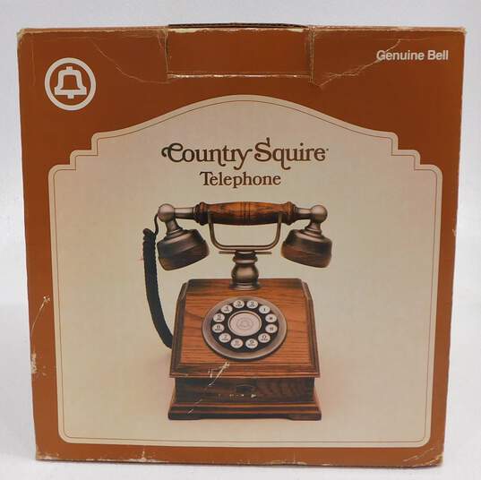 Vintage Western Electric Country Squire Wood Telephone IOB image number 1