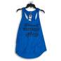 NWT Next Level Apparel Womens Blue Scoop Neck Sleeveless Tank Top Size XXL image number 1