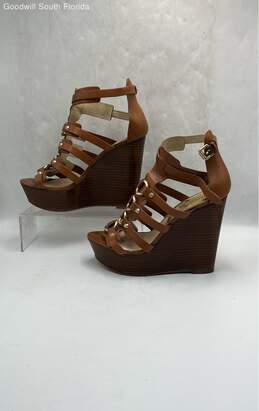 Michael Kors Womens Brown High Shoes Size 7.5M
