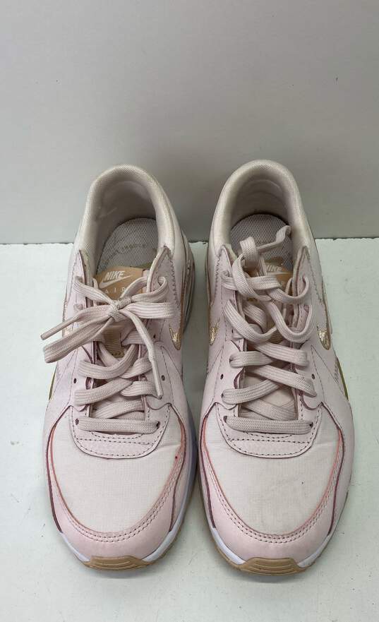 Nike Air Max Excee Light Soft Pink Shimmer Sneaker Casual Shoes Women's Size 7 image number 6