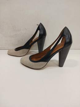 Corso Como Women's Beige Canvas Heels Size 7.5 alternative image