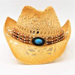 Hand Woven Cowboy Hat Desperado Collection Leon Leather Co alternative image