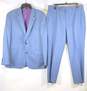 Neiman Marcus Men Blue 2 Pc Suit Sz 42R image number 1