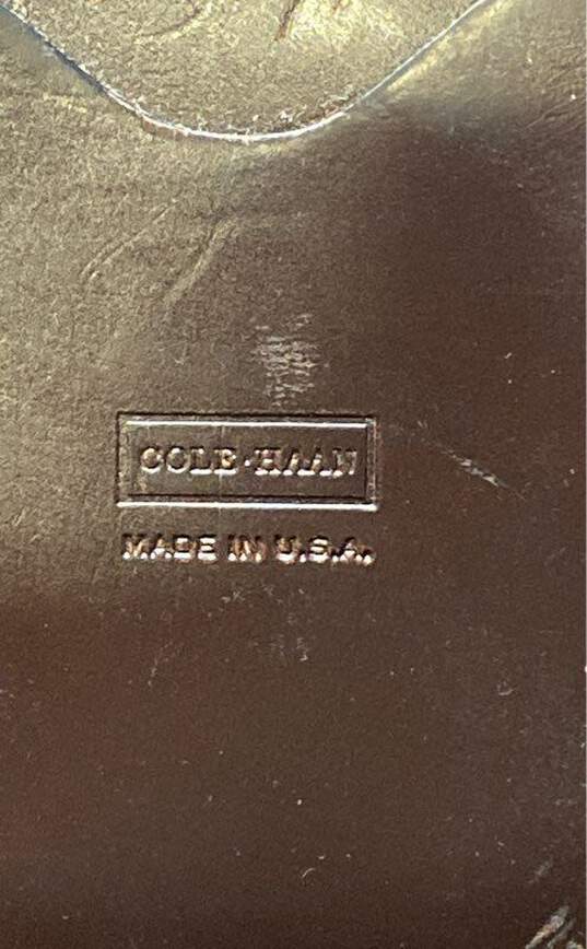 Vintage Cole Haan Brown Leather Briefcase image number 5