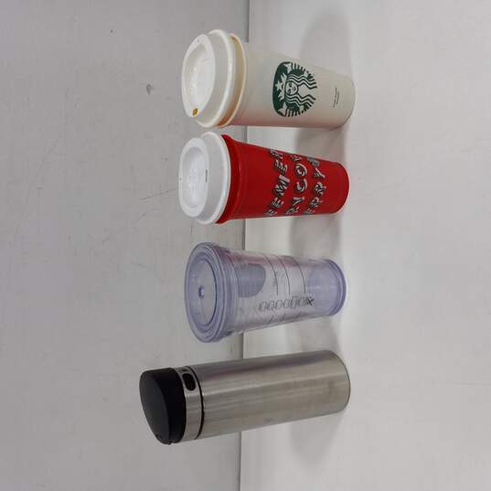 Bundle of 4 Assorted Starbucks Cups image number 1