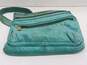 Fossil Green Leather Purse image number 5