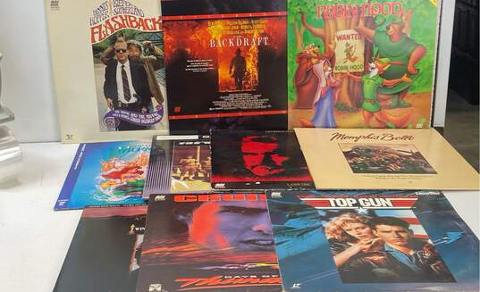 Lot of Assorted Films on Laserdisc image number 1