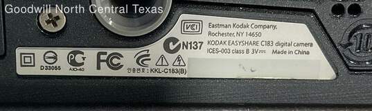 Kodak EasyShare C183 Digital Camera Camera w/ Accessories image number 5