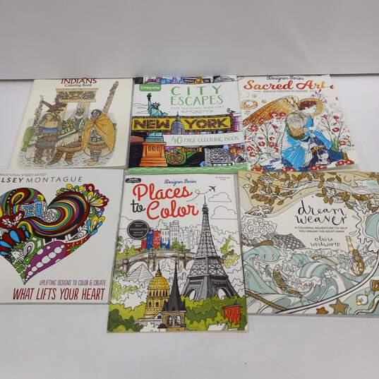 8 Adult activity and coloring books. New or like new condition. - arts &  crafts - by owner - sale - craigslist