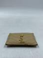 Authentic Yves Saint Laurent Beige Card Holder image number 3