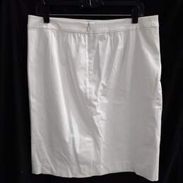 Jones New York Women's White Spring Fashion Skirt Size 10 alternative image
