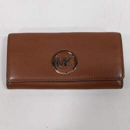 Michael Kors Women's Brown Leather Wallet