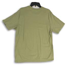 Levi's Womens Green Navy Blue Short Sleeve Round Neck Pullover T-Shirt Size M alternative image