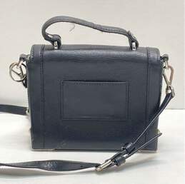 Michael Kors Jayne Trunk Black Leather Crossbody Bag alternative image