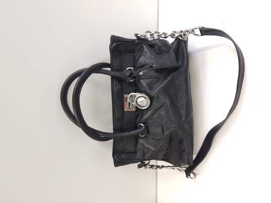 Buy the Michael Kors Hamilton Lock Charm Tote Bag | GoodwillFinds