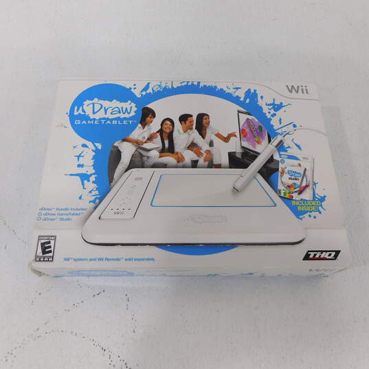 Various Nintendo Wii Accessories w/ 2 games Your Shape, UDraw Studio image number 6