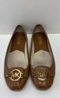 Michael Kors Brown Leather Flats Loafers Shoes Size 8.5 M image number 6