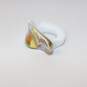 Artisan Rosenthal Studio Line Signed Porcelain Ring 7.1g image number 1