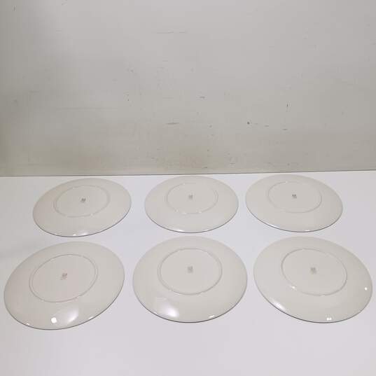 Vintage set of 6 Lenox Olympia PL Dinner Plates image number 3