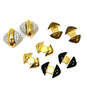 Designer Joan Rivers Gold-Tone Rhinestone Interchangeable Clip-On Earrings image number 3