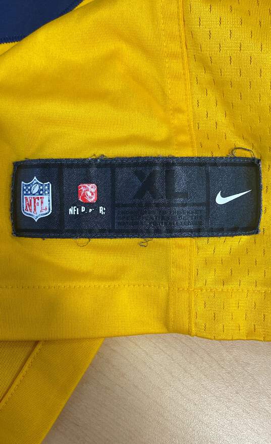 Nike NFL Rams Foles #5 Yellow Jersey - Size X Large image number 5