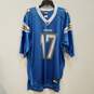 Mens Blue Los Angeles Chargers Philip Rivers#17 Football NFL Jersey Size XL image number 1