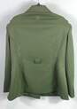 Adidas Ivy Park Women Green Twill Suit Jacket 1X image number 2