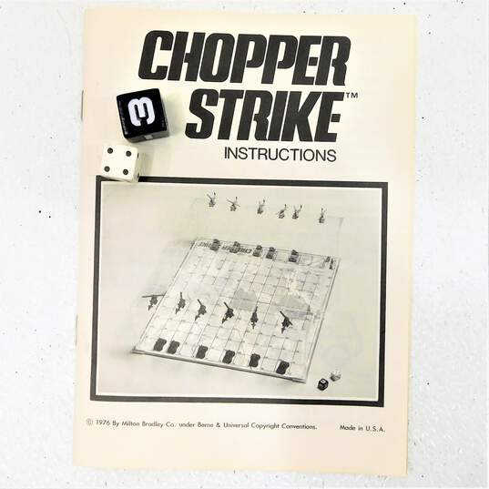 Vintage 1976 Milton Bradley Chopper Strike Military Strategy Board Game image number 5