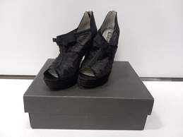 White by Vera Wang Women's Black Stiletto Heels Size 6.5M