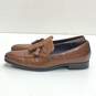 To Boot New York Brown Leather Tassel Loafers Shoes Men's Size 8 M image number 2