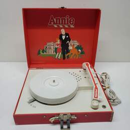Vintage Annie Suitcase Turntable for P/R 1982 alternative image