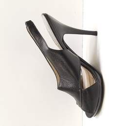 Michael Kors Women's Ronnie Slingback Leather Heel Size 7 alternative image