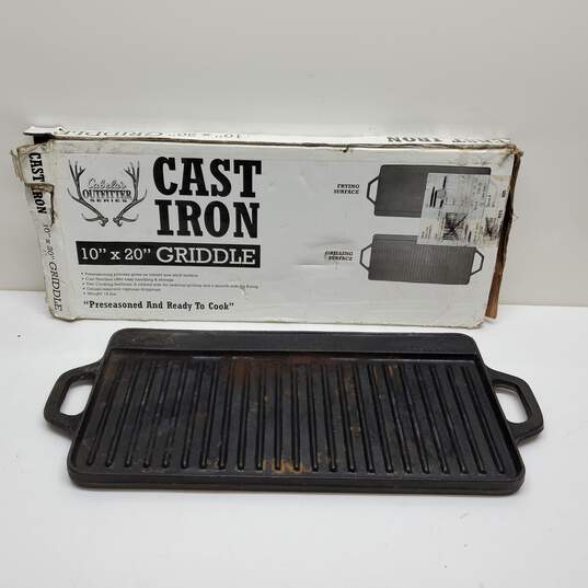 Cast Iron Grill/Griddle - Large, Cast Iron - Lehman's