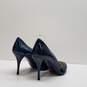 Bettye Muller Patent Leather Pumps Teal 6 image number 4