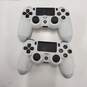 White PlayStation 4 with 2 Controllers Limited Destiny Edition Box Bundle image number 2
