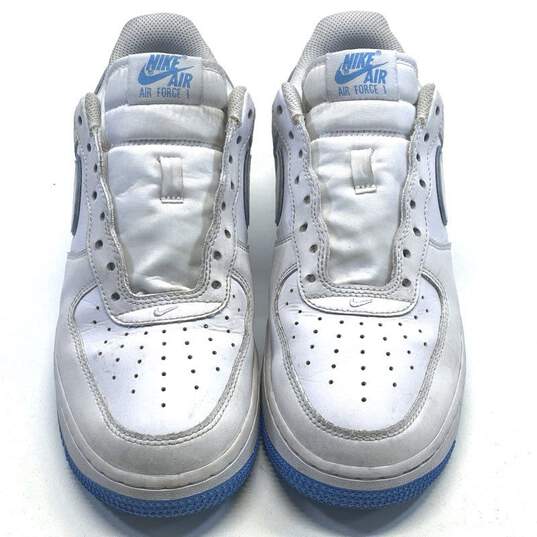 Nike Air Force 1 Low White, University Blue Sneakers DV0788-101 Size 8.5 image number 2