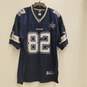 Reebok Men's Dallas Cowboys Jason Witten #82 Blue Jersey Sz. XL (with 50th Year Patch) image number 1