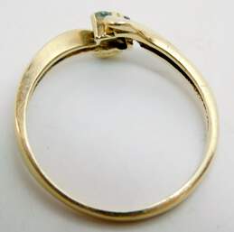 10K Yellow Gold Topaz & Amethyst Ring 2.0g alternative image